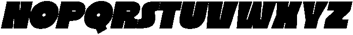 Ristle Oblique Black otf (900) Font UPPERCASE