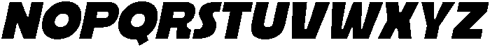 Ristle Oblique Bold otf (700) Font UPPERCASE
