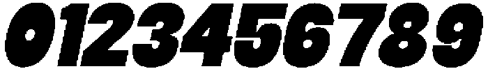 Ristle Oblique Extra Bold otf (700) Font OTHER CHARS