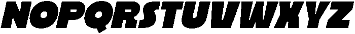 Ristle Oblique Extra Bold otf (700) Font UPPERCASE