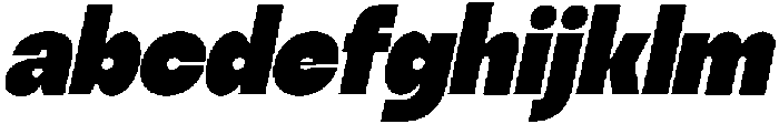 Ristle Oblique Extra Bold otf (700) FONT