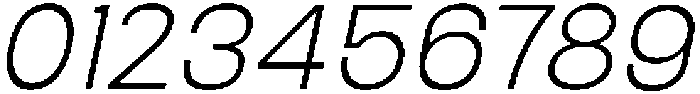Ristle Oblique Extra Light otf (200) Font OTHER CHARS