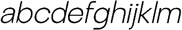 Ristle Oblique Extra Light otf (200) FONT