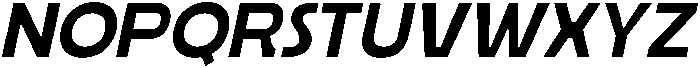 Ristle Oblique Medium otf (500) Font UPPERCASE