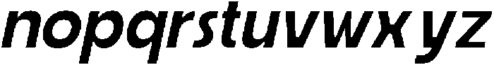 Ristle Oblique Medium otf (500) Font LOWERCASE