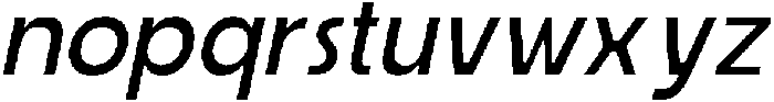 Ristle Oblique Oblique otf (400) Font LOWERCASE