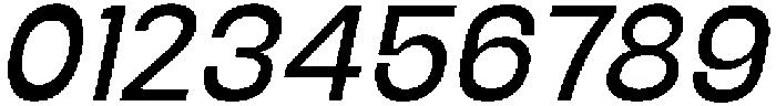 Ristle Oblique Regular otf (400) Font OTHER CHARS