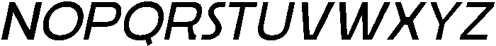 Ristle Oblique Regular otf (400) Font UPPERCASE