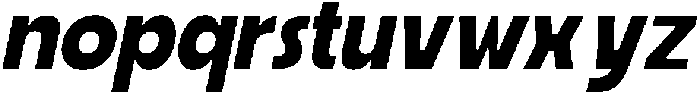 Ristle Oblique Semi Bold otf (600) Font LOWERCASE