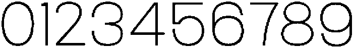 Ristle Thin otf (100) Font OTHER CHARS