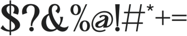 Riuka otf (400) Font OTHER CHARS