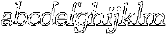 Rivania Pixel Outline otf (400) FONT