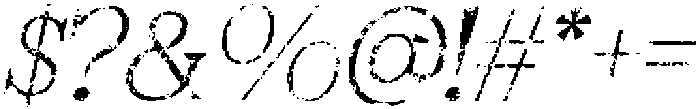 Rivania Stamp Italic otf (400) Font OTHER CHARS