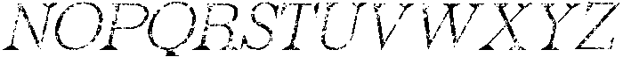 Rivania Stamp Italic otf (400) Font UPPERCASE