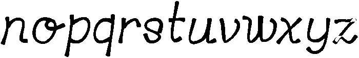 River otf (400) Font LOWERCASE