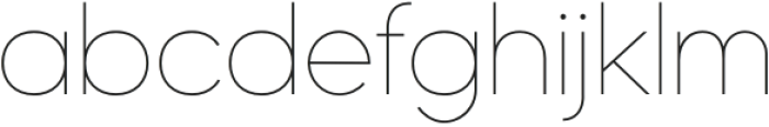 Riveruta Thin otf (100) Font LOWERCASE