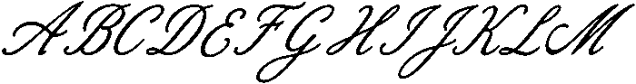 Riviera Blue Script Bold Slant otf (700) Font UPPERCASE
