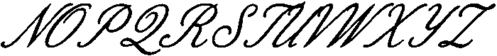 Riviera Blue Script Bold Slant otf (700) Font UPPERCASE