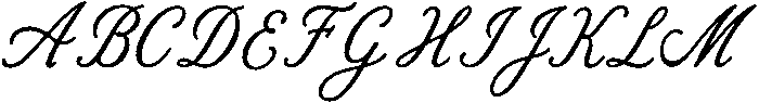 Riviera Blue Script Bold otf (700) Font UPPERCASE