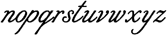 Riviera Blue Script Bold otf (700) Font LOWERCASE