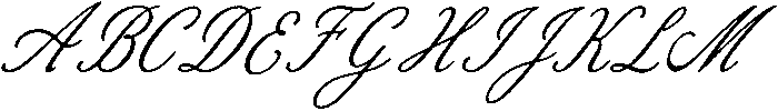 Riviera Blue Script Slant otf (400) Font UPPERCASE