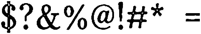 Riviera Blue Serif Regular otf (400) Font OTHER CHARS