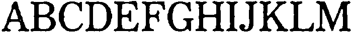 Riviera Blue Serif Regular otf (400) Font UPPERCASE