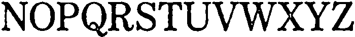 Riviera Blue Serif Regular otf (400) Font UPPERCASE