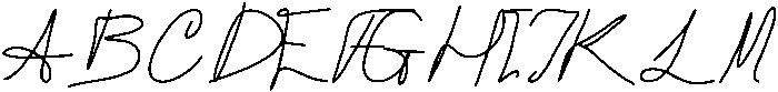 Riviera Script Regular otf (400) Font UPPERCASE