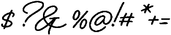 Rizaldi Regular otf (400) Font OTHER CHARS