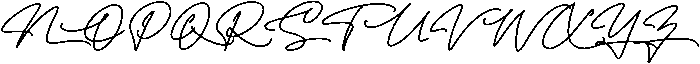 Rizaldi Regular otf (400) Font UPPERCASE