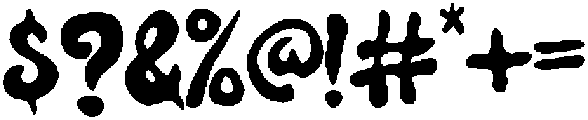Rizone otf (400) Font OTHER CHARS