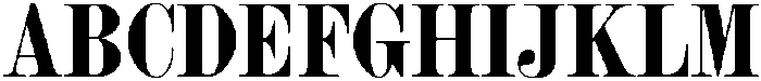 Rizz Bold otf (700) Font UPPERCASE