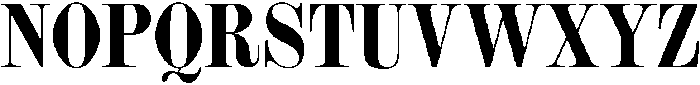 Rizz Bold otf (700) Font UPPERCASE