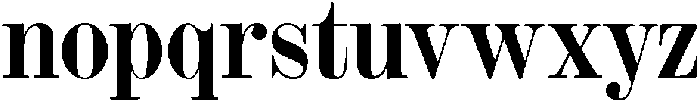 Rizz Bold otf (700) Font LOWERCASE