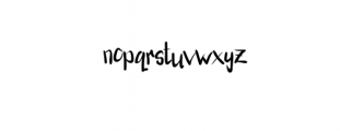 Rikhal-Fancy.ttf Font LOWERCASE