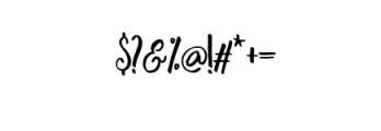 Risoless Script.ttf Font OTHER CHARS