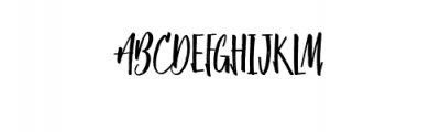 Risoless Script.ttf Font UPPERCASE