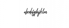 Rithem.ttf Font LOWERCASE