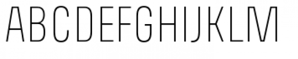 Richard Miller Ultra Light Font LOWERCASE