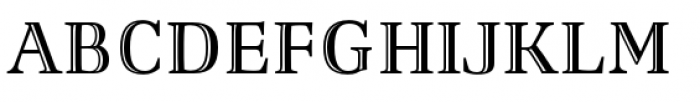 Richler Greek Highlight Font UPPERCASE
