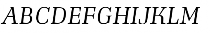 Richler Greek Pro Italic Font UPPERCASE