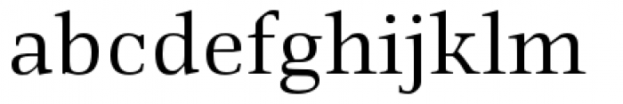 Richler Pro Cyrillic Regular Font LOWERCASE