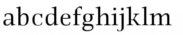 Richler Pro PE Regular Font LOWERCASE