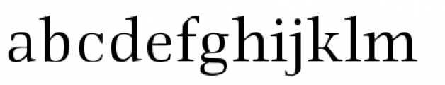 Richler Pro Regular Font LOWERCASE
