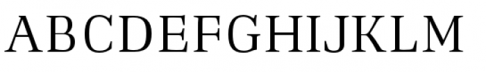 Richler Regular Font UPPERCASE