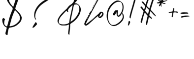 Riclose Script Font OTHER CHARS