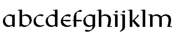 Rieven Uncial Regular Font LOWERCASE