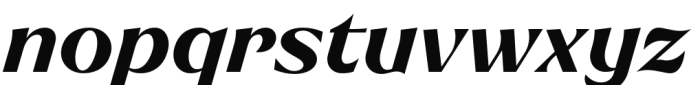 Ritualist Bold Italic Font LOWERCASE