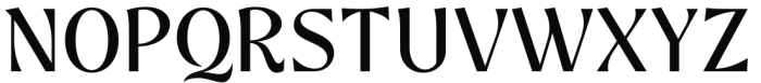 Ritualist Medium Regular Font UPPERCASE